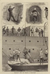 Military Life on Board a Troopship